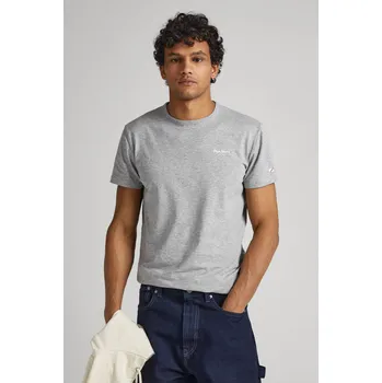 Pánské tričko Pepe Jeans Pánské tričko ORIGINAL BASIC 3 N Barva: šedá, Velikost: L
