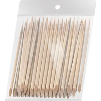 OCHO NAILS Dřevěné tyčinky na kůžičku 11,5 cm 100 ks.