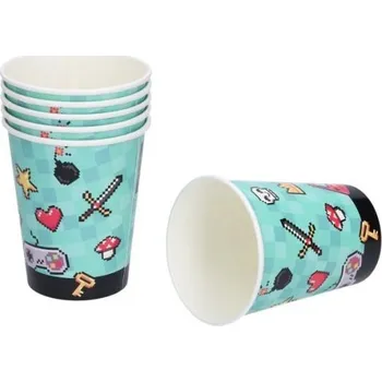 Party nádobí Kelímky párty HRA 250ml, 6 ks (W039225)