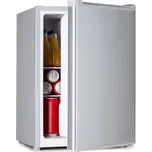 Klarstein Fargo 44cm 67L Mini Lednice Stříbrná (10045044)