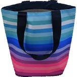 Chladící taška plážová, 20l, pruhovaná