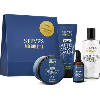 Steves Shaving Box Liberty 142 - Dárková sada s produkty na holení pro muže