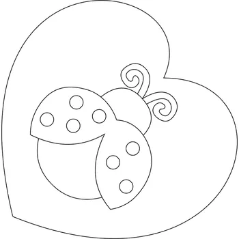 Pískohraní s.r.o. Šablona Beruška sedmitečná Velikost: 148 x 148 mm