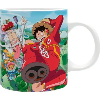 Hrnek One Piece - Luffy & Vegapunk