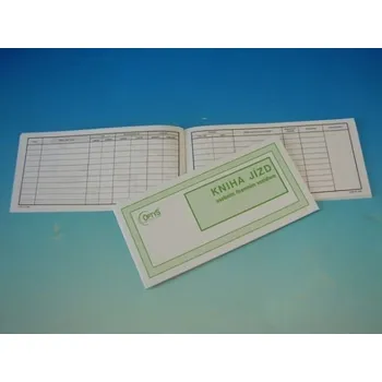 Tiskopis Kniha jízd firem.vozidla 21x10 cm /OP1171/