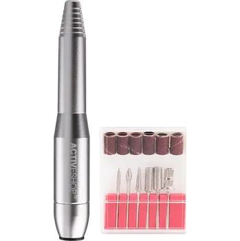 Bruska na nehty ACTIVESHOP Mini bruska na nehty pro203 Silver