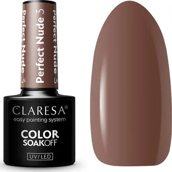 Lak na nehty CLARESA Hybridní lak PERFECT NUDE 3 -5g