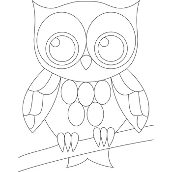 Pískohraní s.r.o. Šablona Sovička 2 Velikost: 210 x 297 mm
