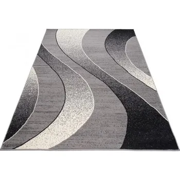 Koberec Makro Abra Moderní kusový koberec CHEAP K857A šedý Rozměr: 70x200 cm