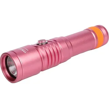 Plavecké brýle Orcatorch PROMO akce: Svítilna D710 + ZDARMA baterie USB-C a karabina Barva: růžová