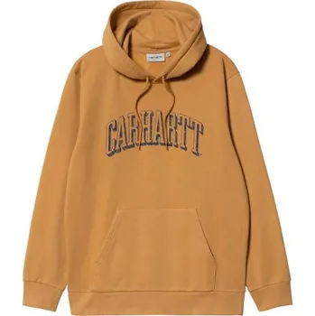 Pánská mikina Carhartt Wip Hooded Scrawl oranžová