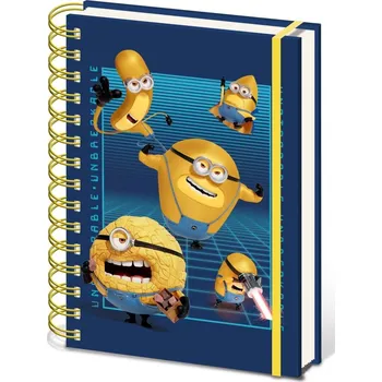 Mimoni Zápisník kroužkový A5