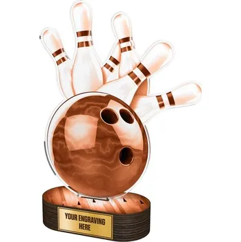 Poháry Bauer Akrylátová trofej TLR2023311 | Bowling