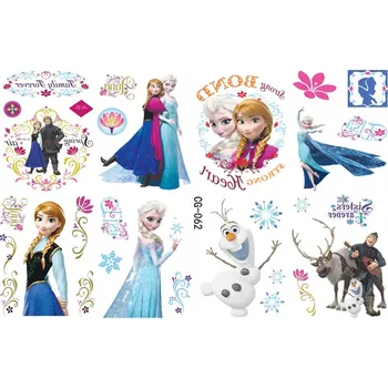 Tetování Smyvatelné tetování pro děti Ledové Království Elsa Anna CG062