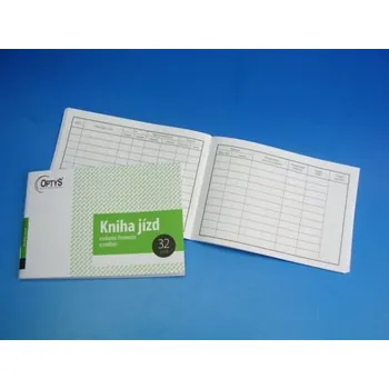 Tiskopis Kniha jízd firem.vozidla A6 /OP1172/