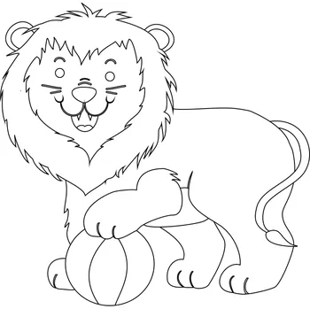 Pískohraní s.r.o. Šablona Lvíček Velikost: 420 x 594 mm