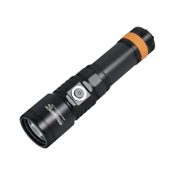 Plavecké brýle Orcatorch PROMO akce: Svítilna D710 + ZDARMA baterie USB-C a karabina Barva: černá