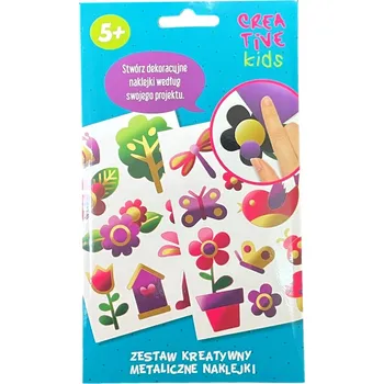 kreativní sada Kreativní sada metalických samolepky Creative Kids