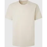 Pepe Jeans Pánské tričko CONNOR Barva: béžová, Velikost: L