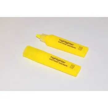 Zvýrazňovač KOH-I-NOOR zvýrazňovač plochý 7501 žlutý