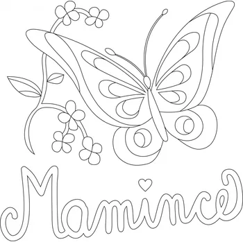 Pískohraní s.r.o. Šablona Motýlek mamince Velikost: 148 x 148 mm