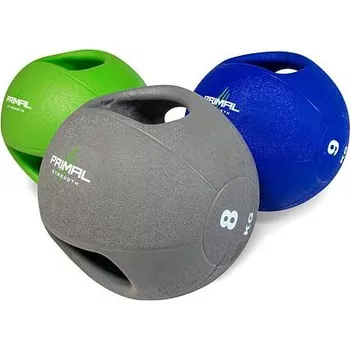 Medicinbal Double Handle PRIMAL Medicine Ball varianta 3 kg