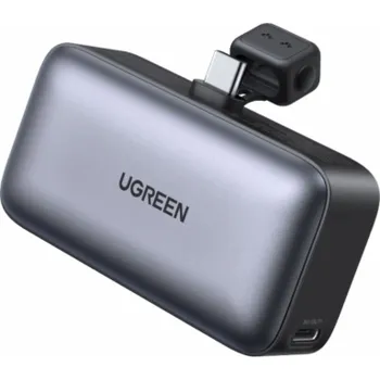 Powerbanka UGREEN 5000mAh Power Bank with Built-in USB-C Connector
