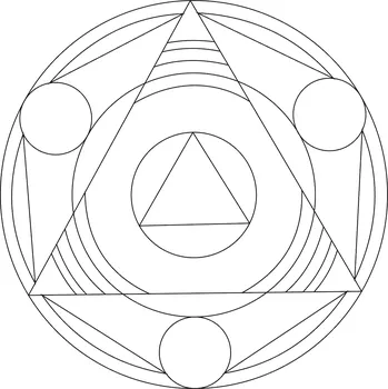 Pískohraní s.r.o. Šablona Mandala 0503 Velikost: 210 x 210 mm