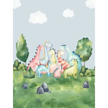 Tapeta Decoprint Dětská vliesová obrazová tapeta na zeď, dráčci, CW6003-2, Cute Walls, Decoprint, velikost 2,12 x 2,8 m