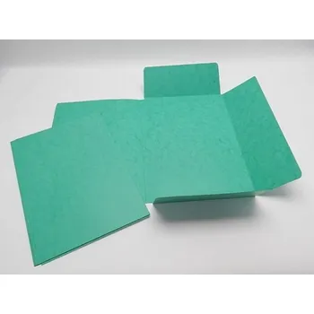 Mapa prešpánová tříklopá A4 tmavě zelená (134.03)