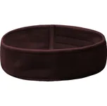 Kosmetická čelenka velurová hnědá