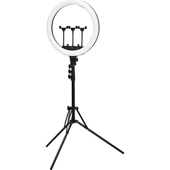 Studiové světlo GLOW kruhové světlo 18" bsc se stativem 45W