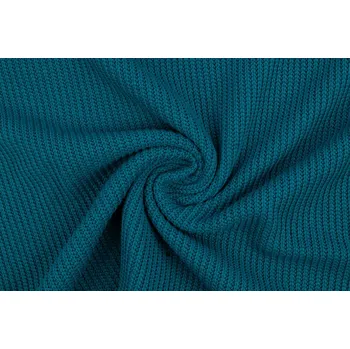 Svetrovina vzhled pletená - 20 barev Barva: petrolejová