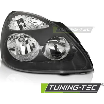 Osvětlení automobilu TUNING-TEC Přední světlo Renault Clio II 06.01-09.05 TYC - černé PRAVÉ