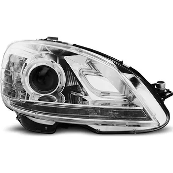 Přední světlomet TUNING-TEC Přední světla Mercedes Benz W204, C-classe 07-10 - chrom