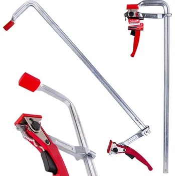 Truhlářská svěrka Svěrka rychloupínací ráčnová, typu F, 600 x 120 mm, kovaná GEKO, , ,