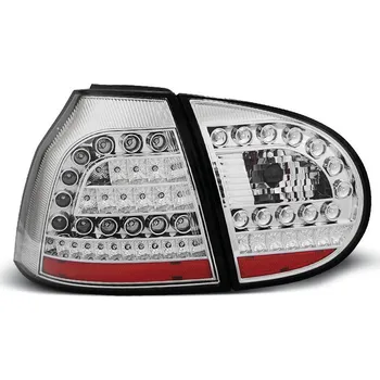 Zadní světlomet TUNING-TEC Zadní světla VW Golf V 03-09 - krystal/chrom LED