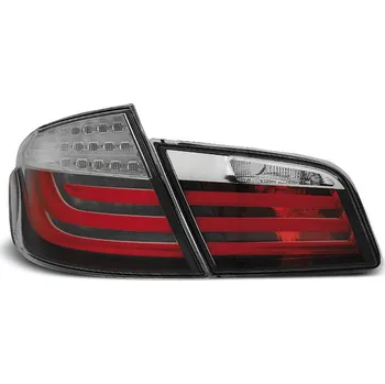 Zadní světlomet TUNING-TEC Zadní světla BMW F10/E92 10-13 červený/krystal LED BAR