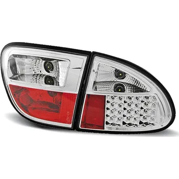 Zadní světlomet TUNING-TEC Zadní světla Seat Leon 98-05 - krystal/chrom LED