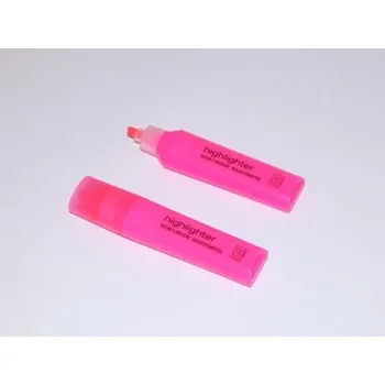 Zvýrazňovač KOH-I-NOOR zvýrazňovač plochý 7501 růžový