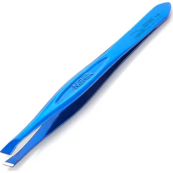 Péče o řasy a obočí Nghia exportní pinzeta T-01 modrá