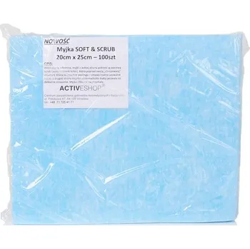 Jednorázové léčebné závěsy 100 ks soft&amp;scrub 20 x 25 cm