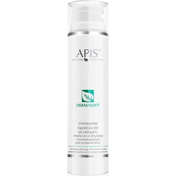 Pleťový krém Apis dermasoft intenzivní zklidňující gel po ošetření podrážděné pokožky 200 ml