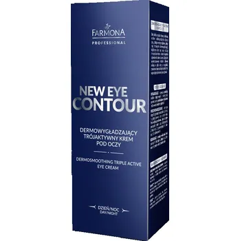 Péče o oční okolí Farmona new eye contour dermo-smoothing triple active eye cream 30 ml