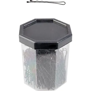 Kadeřnické sponky E-62 150 ks. 4,9 cm černé