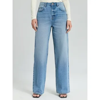 Dámské džíny Sinsay - Džíny wide leg - modrá - 450BB-55J - 450BB-55J-32-1