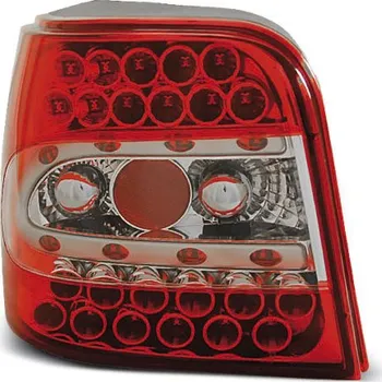 Zadní světlomet TUNING-TEC Zadní světla VW Golf IV 98-03 - krystal/červené LED 1