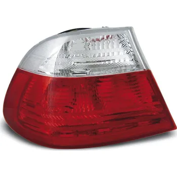 Zadní světlomet TUNING-TEC Zadní světla BMW E46 99-03 coupe - bílé/červené