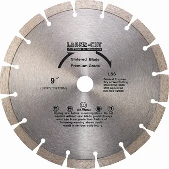 Řezný kotouč PowerPlus Laser-cut L00110 - Diamantový kotouč segmentový 230 x 22,23 x 12mm LSS