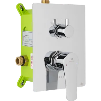 Vodovodní baterie JB Sanitary Podomítkový box MIRAM, dvoucestný